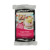 Funcakes Črni valjani fondant ( barvni fondant) 250 g