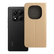 OEM Torbica SENSITIVE Book za XIAOMI Redmi Note 14 PRO 4G, zlata