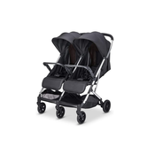 Babify Twin Air Gemelar, otroški voziček, lahek in kompakten, primeren za otroke s težo do 22 kg, svetlo siv (IP-V44E-6AUG)
