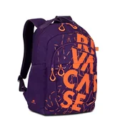Ruksak RivaCase 30L Heide 5430 violet/orange Urban backpack