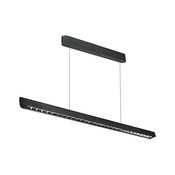 LED luster na sajli LED/36W/230V 3000/4000/6400K crna