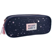 VADOBAG Prazna pernica sa dve pregrade Milky kiss divine days/ teget
