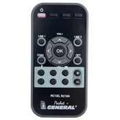 General EDIFIER RC13D, RC18A - daljinski upravljalnik podvojen