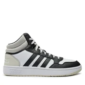 Adidas Muške patike Hoops 3.0 Mid, Belo-crne