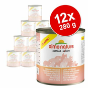 ALMO NATURE CLASSIC varčno pakiranje 12 x 280 g - Tuna and piščanec