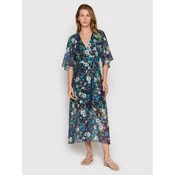 Guess Poletna obleka W2YK38 WEPQ0 Mornarsko modra Regular Fit