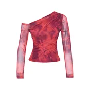Trendyol Majica rdeča/vinsko rdeča