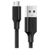 Ugreen US289 USB na Micro USB kabel QC 3.0 2.4A 0.5m (črn)
