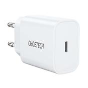 VTECH Omrežni polnilec Choetech Q5004 EU USB-C, 20W (bel), (20633196)