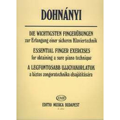 DOHNANYI:ESSENTIAL FINGER EXERCISES
