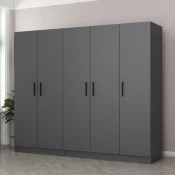 Hanah Home Garderober Kale-4975, 225x190x52 cm, Antracit