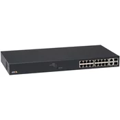 AXIS 5801-692 omrežni preklopnik Upravljani Gigabit Ethernet (10/100/1000) Napajanje preko Ethernet (PoE) Črn