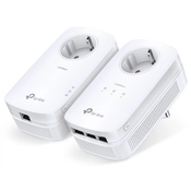 TP-LINK TL-PA8033P KIT AV1300 3-port gigabit powerline z vtičnico starter kit adapter