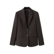 MANGO Blazer Bergen čokolada