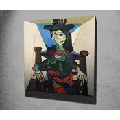 Wallity Dekorativna slika na platnu, 45x45cm, Šarena