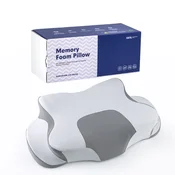 INF Vratni vzglavnik iz spominske pene z ledeno prevleko LightGrey, (5000286730)