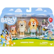 Bluey - Figure 4-Pack - Wedding Time