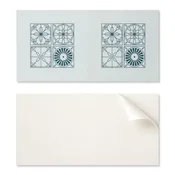 shumee Vinilna stenska plošča za moderno notranjo dekoracijo 100x50 cm z geometrijskimi vzorci ploščic