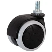 Räder Vrtljivo pohištveni kolesi 50 mm 35 kg z 8 mm vreteno