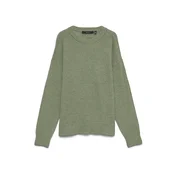 VERO MODA Pulover VMTEAK večbarvno zelena