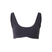 Abercrombie & Fitch Športni nederček črna/bela