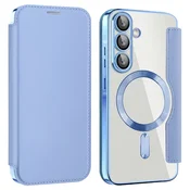 GS Ovitek za Samsung Galaxy A26 5G z RFID denarnico MagSafe z zaščito kamere, moder