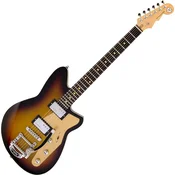 Reverend Guitars Jetstream HC Bigsby 3-Tone Sunburst Električna kitara (Rabljeno)