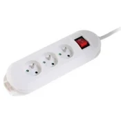 Hama Comfort 3GN 3m podaljšek bel P2223753
