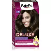 , Schwarzkopf Palette Deluxe permanentna barva za lase odtenek 5-11 Light Ash Brown 1 kos