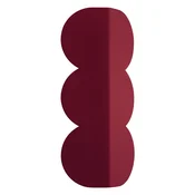 Bordo rdeča aluminijasta stenska svetilka BISCUIT – Thoro