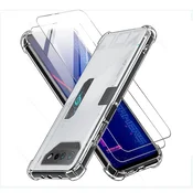 Infostyle Prozoren ovitek GIOPUEY za Asus ROG Phone 7/7 Ultimate + 2x zaščitno steklo