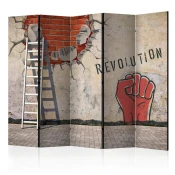 artgeist Paravan Revolution I, 5-Delni, Dvostranski