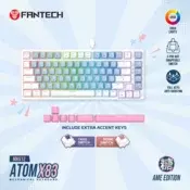 Tastatura mehanicka Gaming Fantech MK612 Atom x83 AME plava (rosie switch)