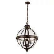 Feiss FE-ADAMS-4P-BRZ - Luster na lancu ADAMS 4xE14/60W/230V u boji bronze