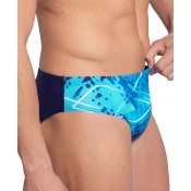 Arena funny spot swim brief navy/multi s - uk32