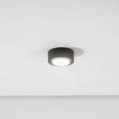 HELAM SPOT 53 stropni reflektor, črn, O 11,5 cm, kovinski, GX53 - Dnevna soba/jedilnica - črna - Kovina