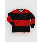 Loose Riders Baseline Bold Long Sleeve Jersey red