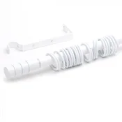 Teleskopska garnišna Sense Home Valjak - Bela - 120 cm - 210 cm
