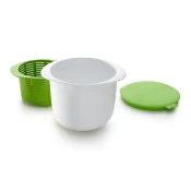 Aparat za sir 14 cm, bela, plastika, Lékué
