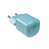 slomart Omrežni polnilnik Puro 20W GaN USB-C - zelen
