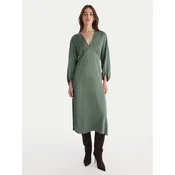 ViCOLO Cocktail obleka TF0250 Zelena Regular Fit