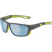 Bollé Airfin Grey Matte Acid/Sky Blue Polarized Yachting očala