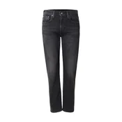 LEVIS  Kavbojke 502 TAPER črn denim