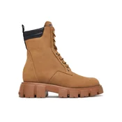 LOVE MOSCHINO Gležnjarji JA24205G0PIP0200 Svetlo rjava