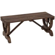SONNENH Vrtni stol, 98 x 50 x 39.5 cm, les, rjava, za vrt ali teraso