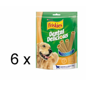 Friskies žvečljive palice Dental Delicious Medium, 6 x 200 g