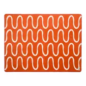 Oranžna odeja 150x200 cm Swirl – noo.ma