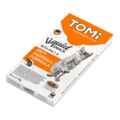 TOMI Liquid snack Poslastica za macke, Malt-anti hairball, 8x15g