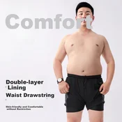Li-Ning Muški kupaci šorts, Crni