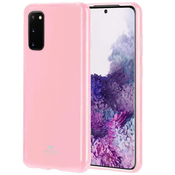 MG Jelly silikonski ovitek za Samsung Galaxy J1 2016, roza